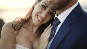 wedding video santorini