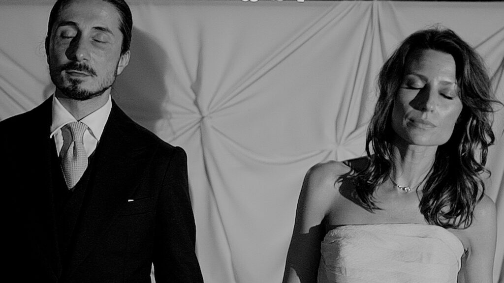 destination wedding videographer Poland — church wedding